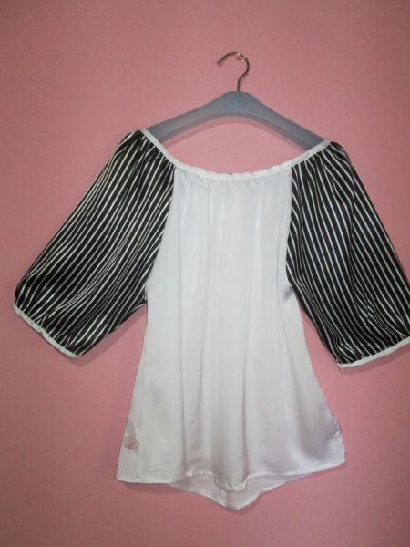 Blusa Cigana manga listrada M